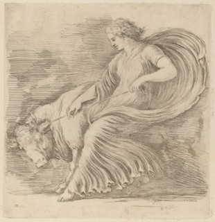 Woman with a Young Bull.