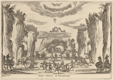 Scena Grotto d'Vulcano, 1637.