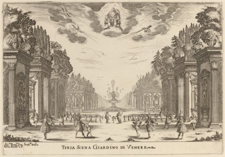 Terza Scena Giardino di Venere, 1637.