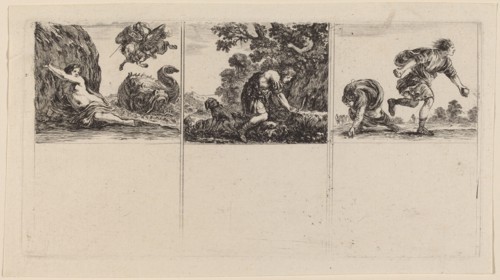 Perseus and Andromeda; Cephalus and Procris; Hippomene and Atalantus, 1644.
