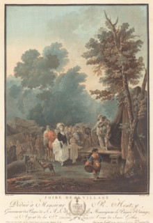 Foire de Village, 1788. [Village fair].