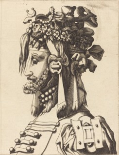 Bust of a Man in an Extravagant Costume, 1560/1600.