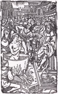 The Martyrdom of a Saint. [Probably French 16th century, restrike 1968].