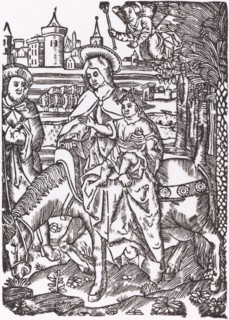 The Flight to Egypt. [Probably French 16th century, restrike 1968].