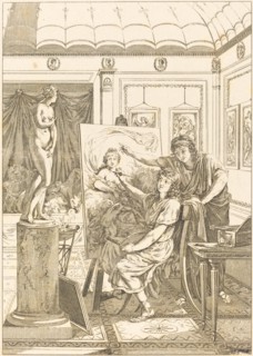 Imitation d'anacreon: Le portrait d'iris. [Imitation of Anacreon: the portrait of Iris].