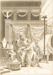 Autre imitation: L'amour mouille. [Another imitation: wet Cupid].