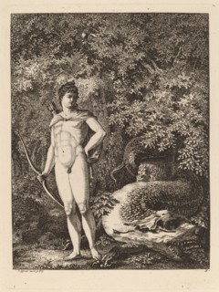 Apollo with a Bow and Dragon, 1771.