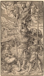 Two Mercenaries and a Woman, 1524.