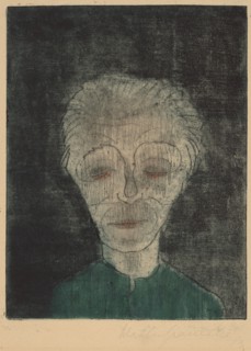 Tired Man (Self-Portrait), 1923.