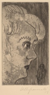 Head in Profile, 1923.