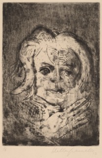 Girl with Hand, 1923.