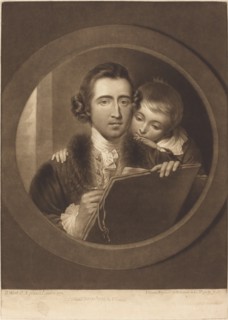 Benjamin West, Esqr R.A. and His Son RI West, 1773.