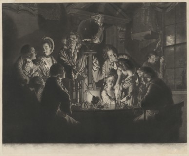 A Philosopher Shewing an Experiment on the Air Pump, 1769.