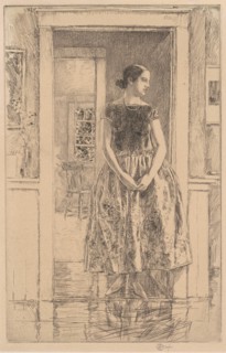 Girl in a Modern Gown, 1922.