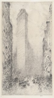 Washington's Birthday - Fifth Avenue & 23rd Street, 1916.