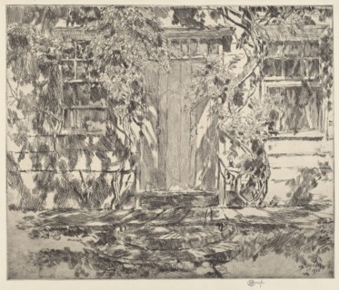 Old Doorway, Easthampton, 1920.