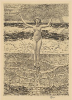 Rain Drops and Surf, 1921.