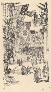Avenue of the Allies, 1918.