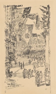 Avenue of the Allies, 1918.