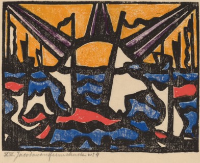 Landscape with a Sun, c. 1915.
