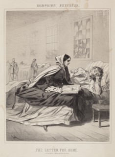 The Letter for Home (Campaign Sketches).