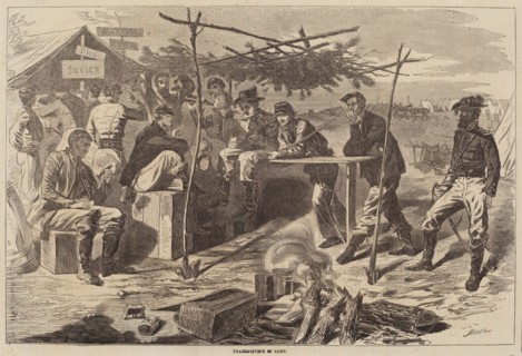 Thanksgiving in Camp, published 1862.