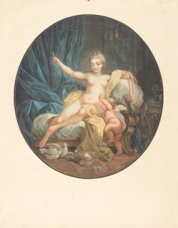 Venus desarmant l'amour. [Venus disarming Love].