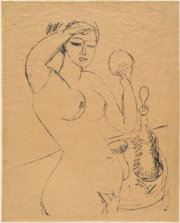 Nude Girl at her Toilette, 1912.