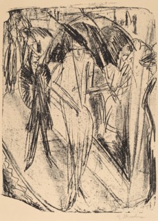 Lady in the Rain, 1914.