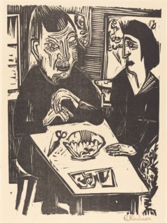 Old and Young Woman (Alte und jungere Frau), 1921.