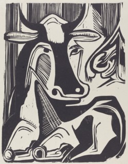 The Large Cow Lying Down (Grosse Liegende Kuh), 1929.