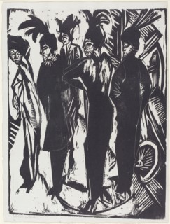 Five Women on the Street, 1914.