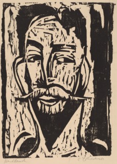 Head of Prof. Dr. Graef, 1915.