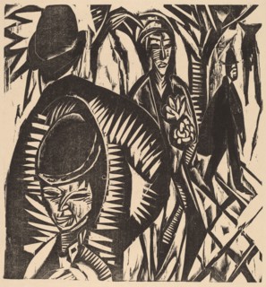 Street Scene After the Rain, 1914.