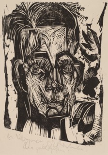 Head of Dr. Robert Binswanger (the Student), 1917-1918.
