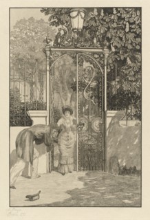 At the Gate (Am Thor), 1887.