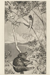Bear and Elf (Bär und Elfe): pl.1, published 1881.