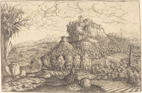 Landscape with a Castle in the Center, 1553.