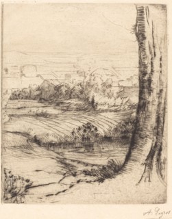 View of Reeds (Coin de roseau).