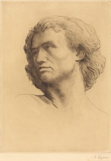 Head of a Man (Tete d'homme), 1877.