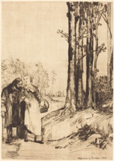 Stroll of the Convalescent (La promenade du convalescent).