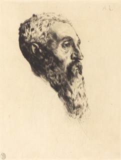 Head of a Model (Tete de modele).