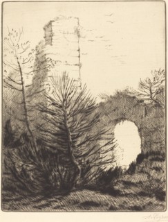 Ruins of a Monastery (Les ruines du monastere).
