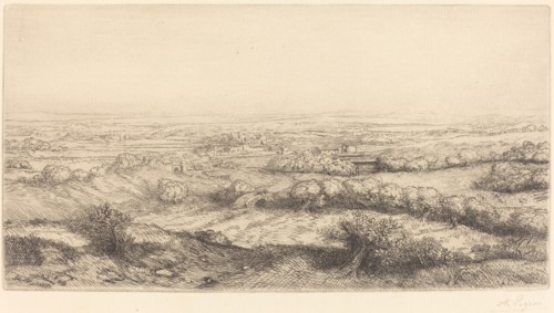 Valley in Bourgogne (Une vallee en Bourgogne).