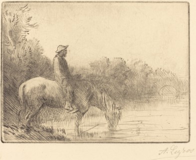 Fording a River (Le gue).