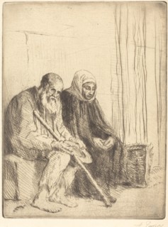 Two Beggars (Les deux mendiants).