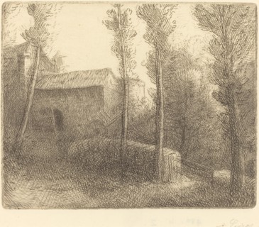 Bridge at the Mill (Le pont du moulin).