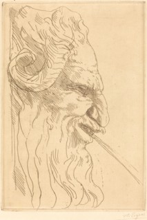 Head of a Satyr (Tete de satyre).