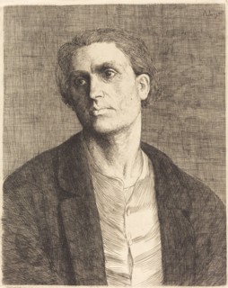 Study of a Man's Head (Etude de tete d'homme).