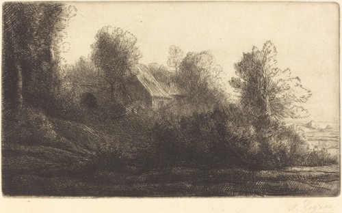 View of a Farm, 2nd plate (La ferme de Bienheureux).